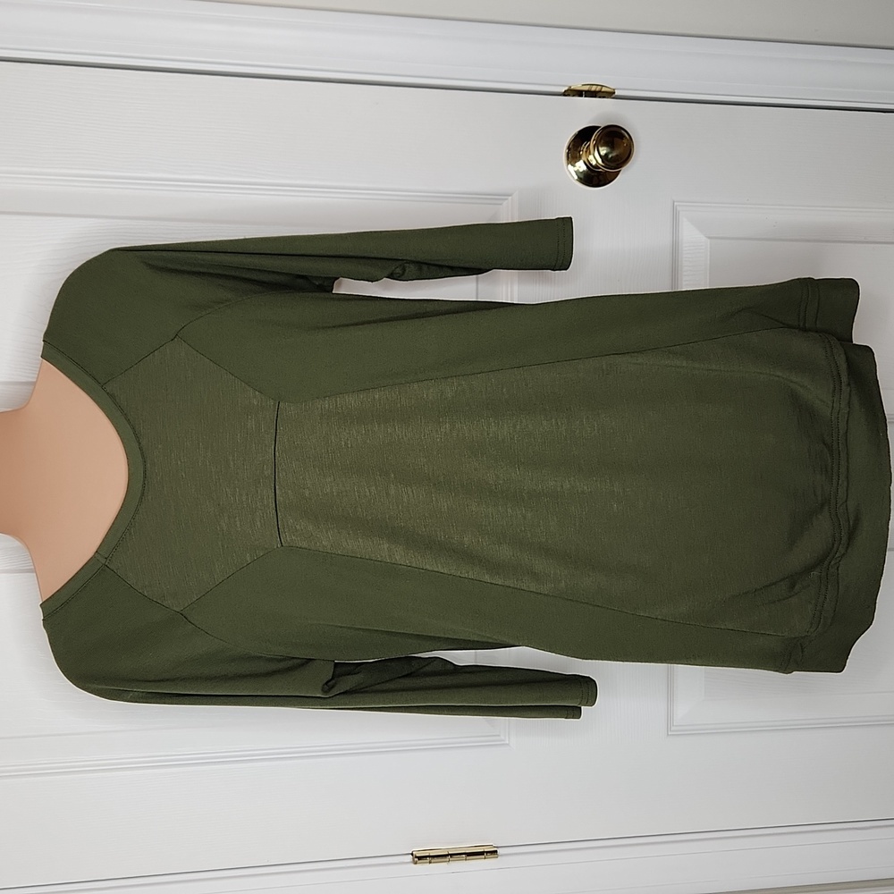 Roper Wear the West 3/4 sleeve top southwest western green shirt size large - Picture 5 of 11